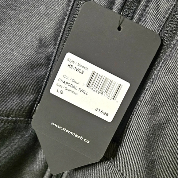 Stormtech Women's Epsilon H2XTREME® Shell in Charcoal Twill - Picture 3 of 5